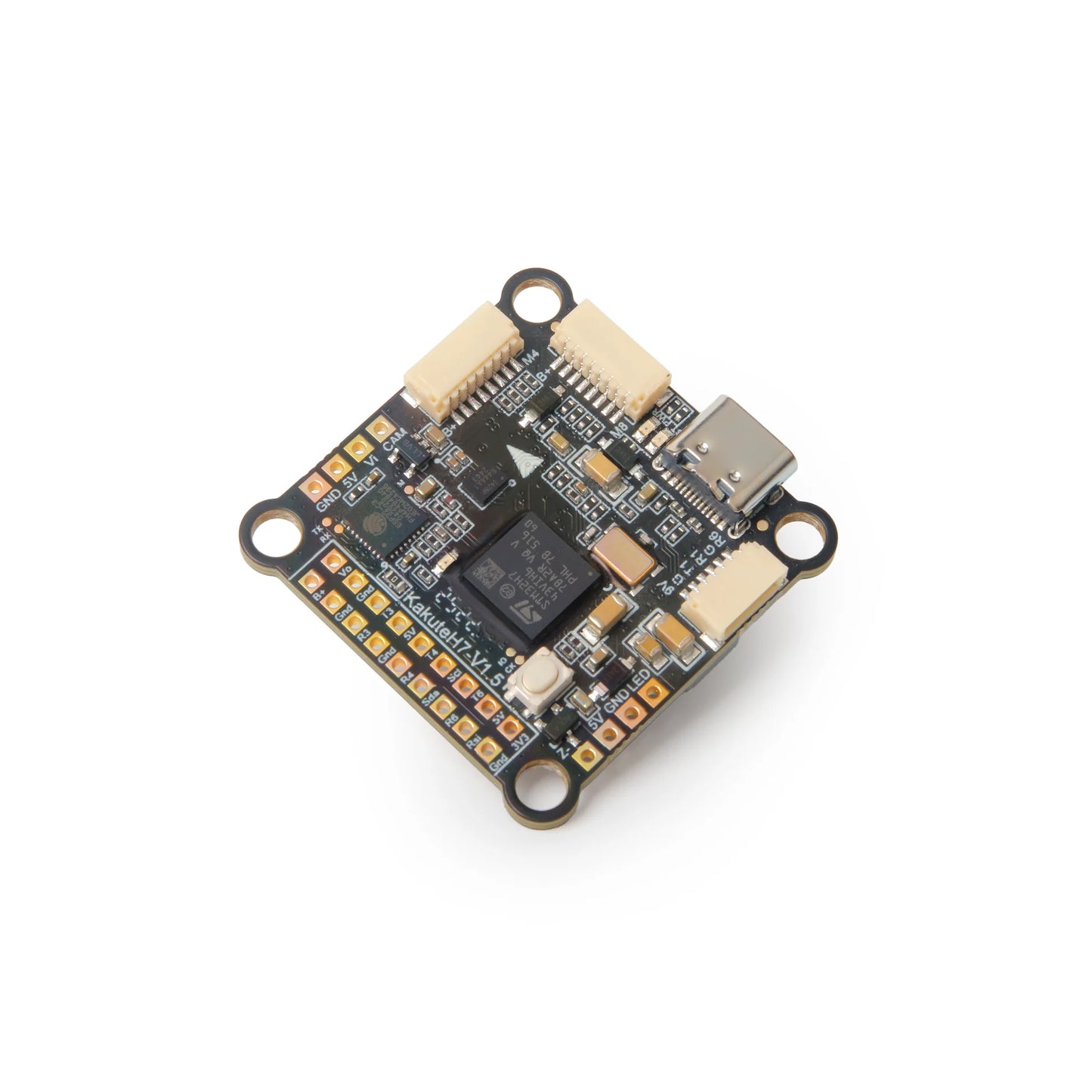 Holybro Kakute H7 V1.5 Flight Controller with STM32H743, ICM-42688P IMU, OSD, Barometer, Bluetooth (35x35mm)