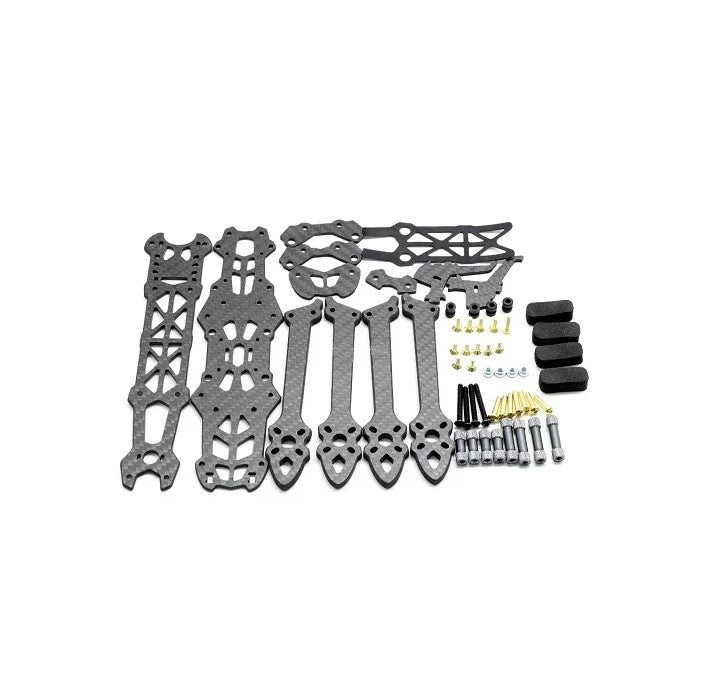 Mark4 V2 Carbon Fiber Frame Kit – 10 Inch FPV Drone Frame (X-Type)