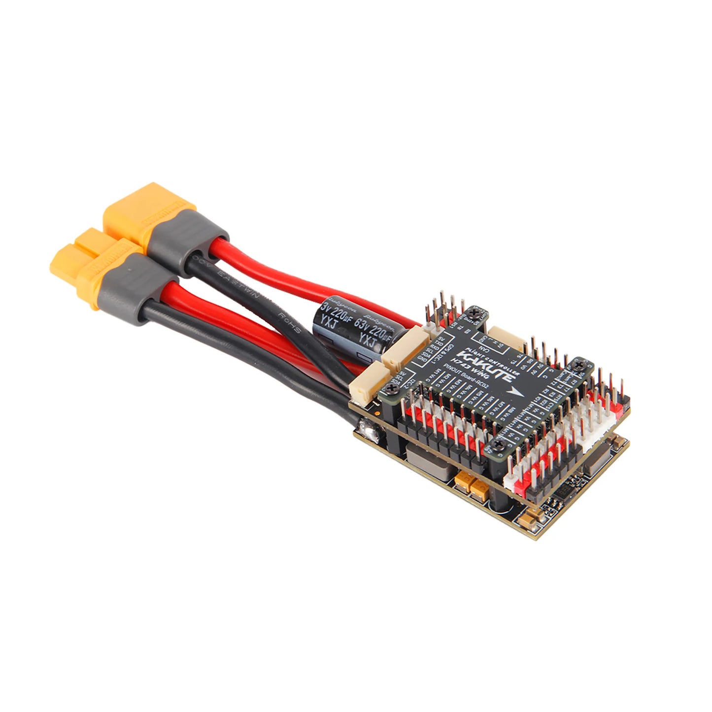 Kakute H743-Wing Flight Controller – STM32H743, Dual Camera, CAN Bus, INAV & Ardupilot